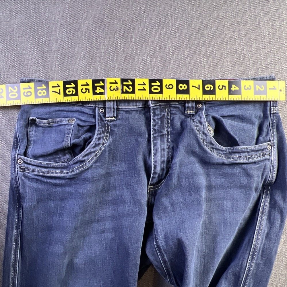 Mountain Khakis Jeans Men 38x30 Blue Classic Fit Straight Preppy M's Camber 109 - Picture 8 of 15